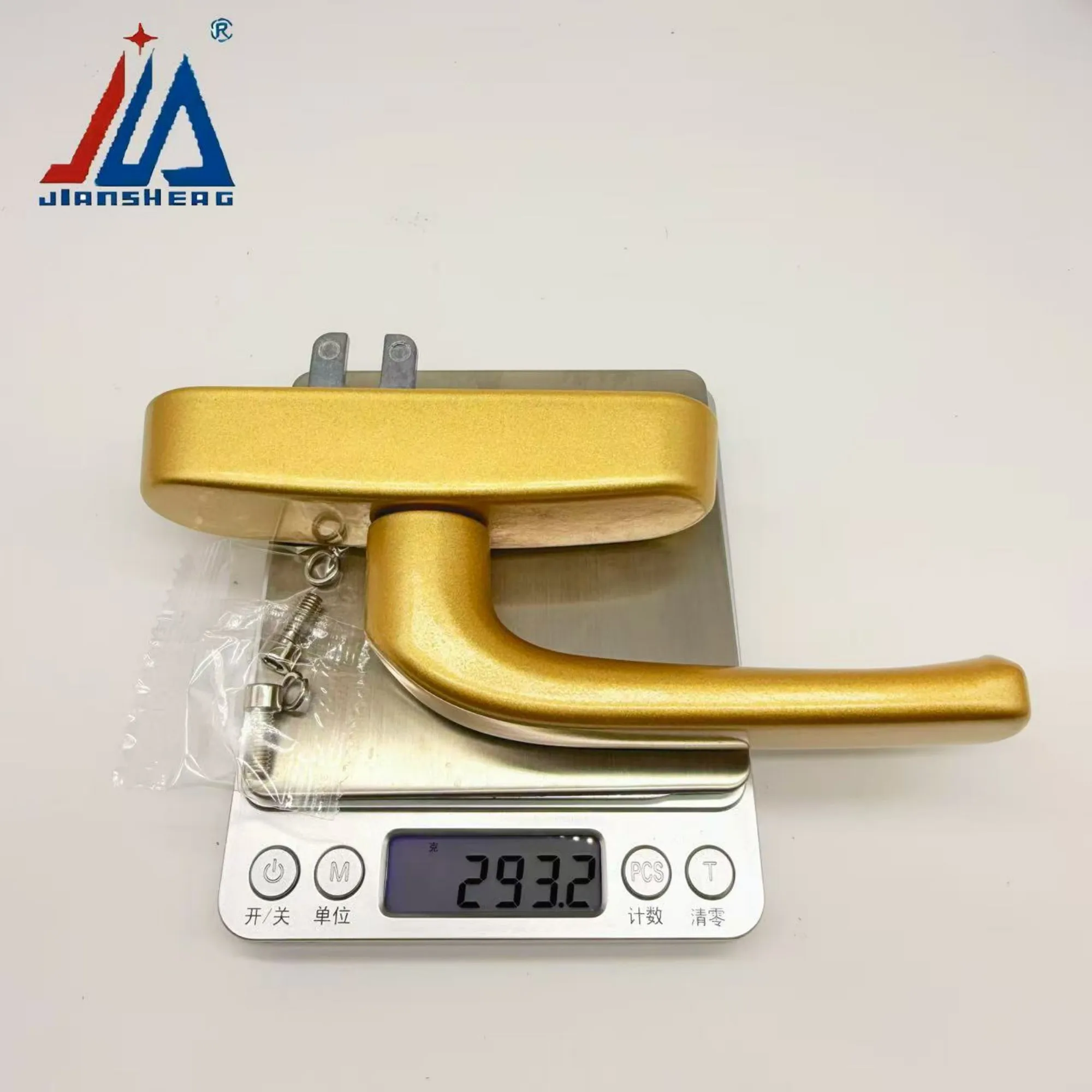 

Large-profile aluminum alloy inward-opening and tilt-turn window transmission handle for casement and top-hung system window