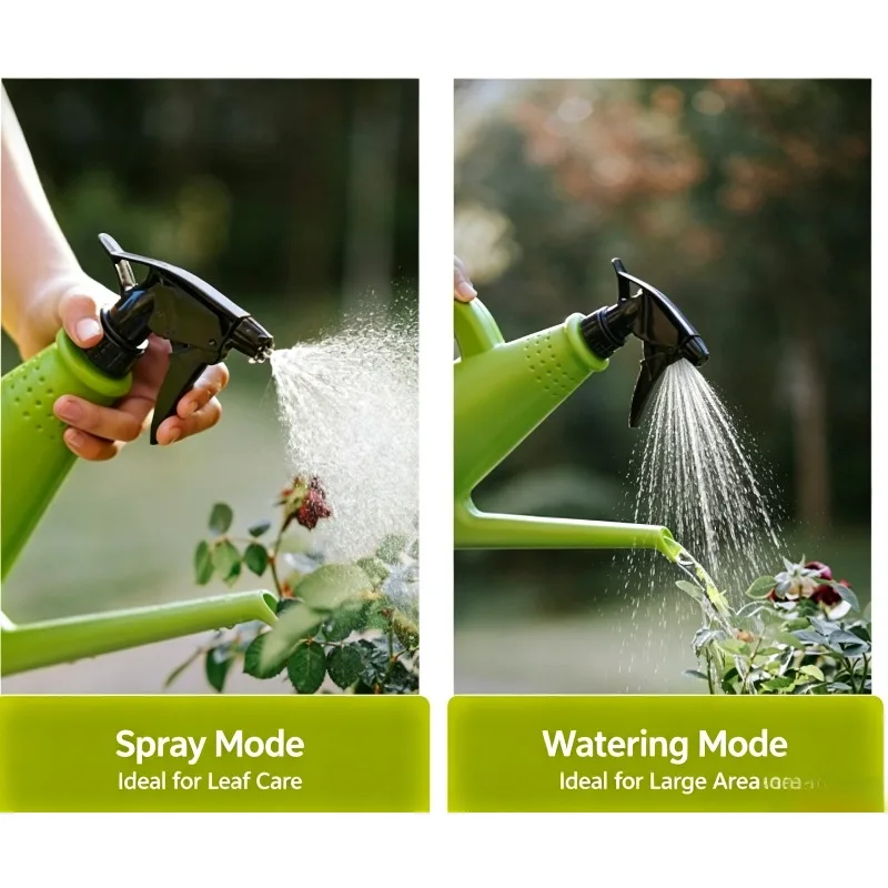 2 in 1 Plant Watering Can Spray Bottle Portable Garden Watering Pot for Indoor Outdoor Plant Care