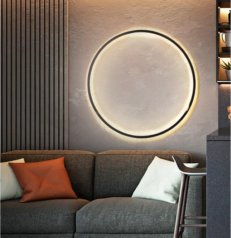 luz de fundo decorativa circular simples iluminacao led moderna iluminacao de parede sala quarto corredor de cama interior l novo 01