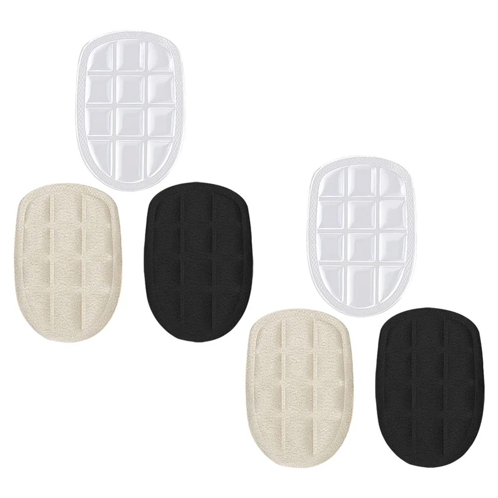 3 Pairs Massage Insole Heel Pads for Sneakers Foot Heels High Comfortable Support Soft Men and Women