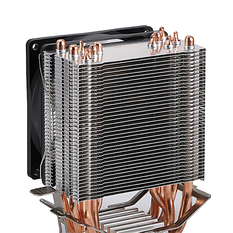 Imagem -05 - Qiuzaim-ventilador de Refrigeração do Computador Heat Pipe Processador Cpu Instalação Lga775 115x1200 1700 1366 Amd 2011x79x99 e5 i3 i5 i7 2066