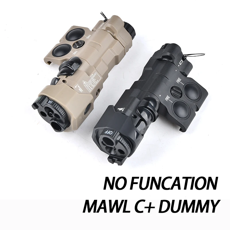 Tactical MAWL C1 Dummy Battery Box Disassembly Modular Design Waterproof Portable MAWL Battery Caser for CR123A 16340 Battery