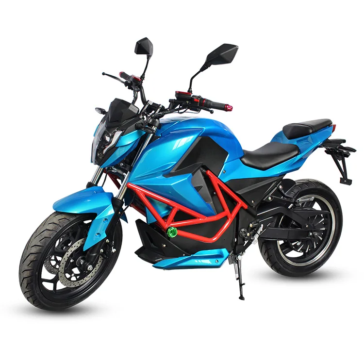 New Maximum Max Speed 120km/hour High Power Highway Legal Sport Bike Electric Motorcycle With Hydraulic Brake