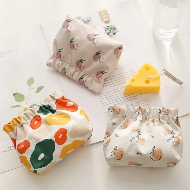 印刷された収納バッグ,口紅の鍵,化粧ポケット,ポータブルミニファッション,フラグメント,新しい,2023