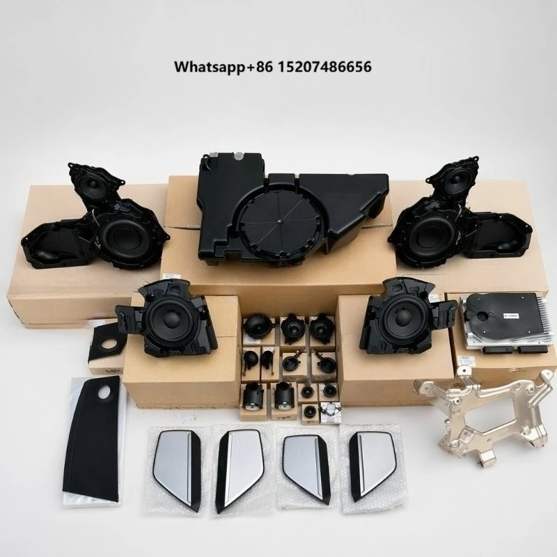 A6 L/A7   Car Fitment High-End BO Sound System Kit Retractable Tweeters Fully Plated Door Panel Speakers
