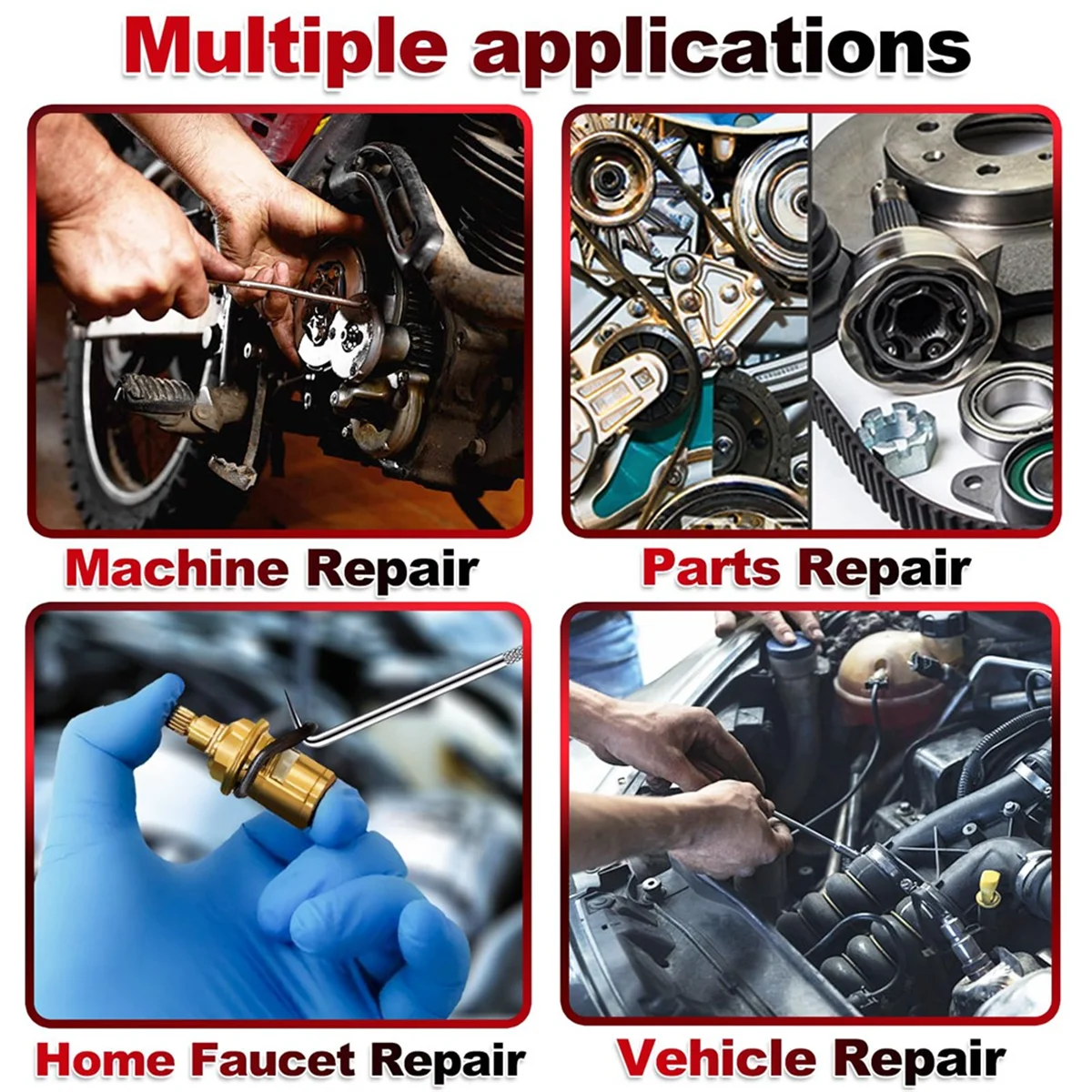 

YHYS Pickaxe and Hook Kit for Removing Automotive Electronic Repair Hose Gasket Oil Seal Screwdriver Puller(11pcs)