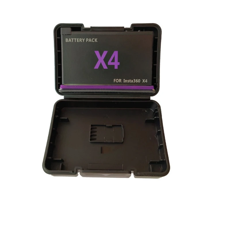 Bateria 2500mAh do kamery Insta360 ONE X4 i ładowarka z 2 slotami, akcesoria do kamer panoramicznych 360, baterie do Insta360 X4 — zdjęcie produktu 6