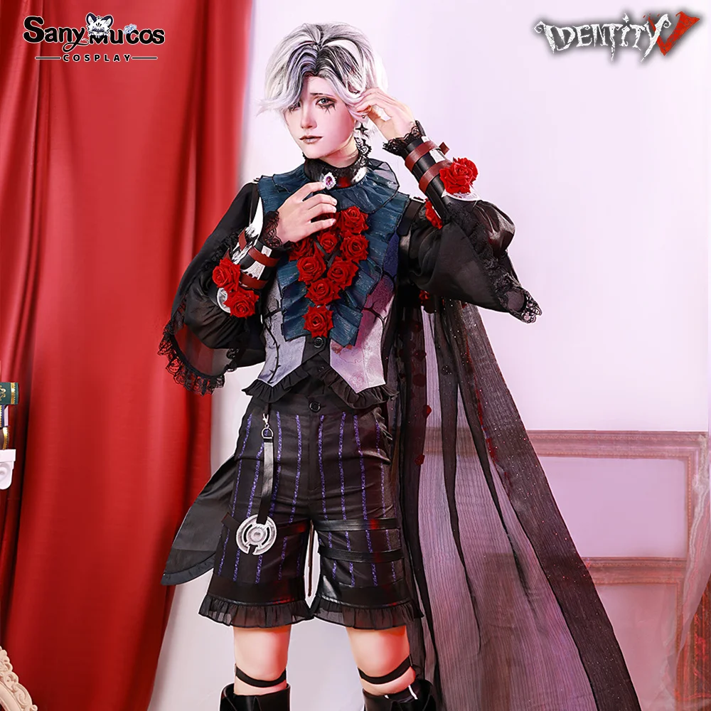 IN STOCK SanyMuCos Patient Cospaly Identity Ⅴ Game Dress Cospaly Outfit Comic-con Birthday and Holiday Gifts Plus Size