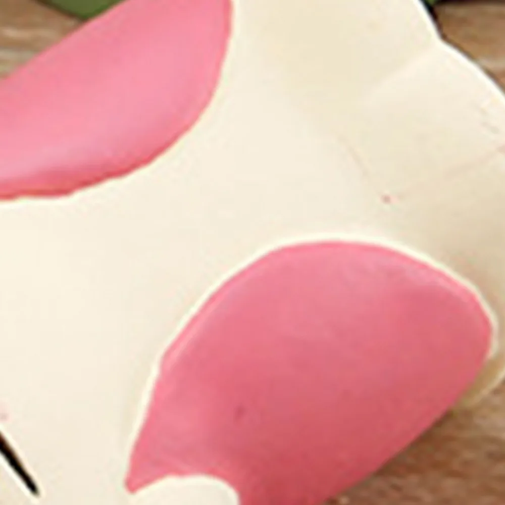 Animal Shaped Table Number Holder Resin Pink Memo Clip Holder Cartoon Design Base Clip Structure Place Card Holder