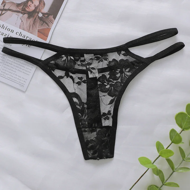 

Women's Sexy And Fun Hollow Lace Underwear Easy to Wash And Dry, Traceless Antibacterial Underwear C830