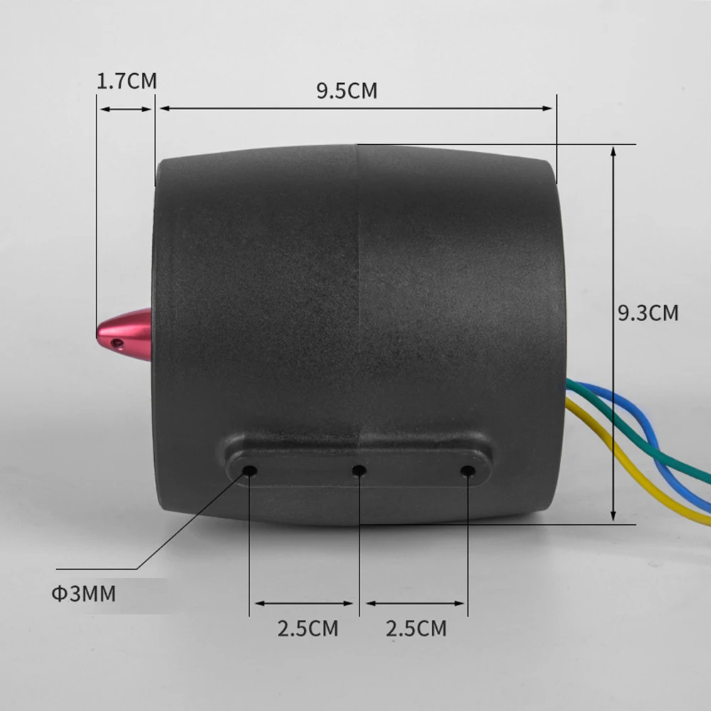 400W Brushless Underwater For Propulsion Motor For RC Bait Boats And Model Boats 12V 24V Dual Rotation Thrust Up To 5kg