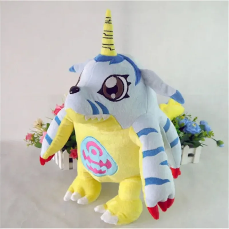 Gabumon plush toy anime Digimon Adventure Ishida Yamato pet 45cm Tunomon evolution high quality plush doll pillow