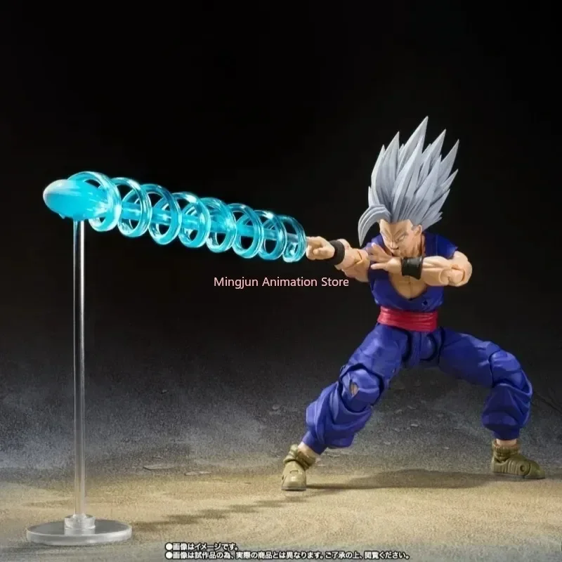 Figuras de acción de Dragon Ball SHF, Son Gohan Silver Hair Beast Form, Super Saiyan, Anime, colección de juguetes, regalos de Hoilday, en Stock