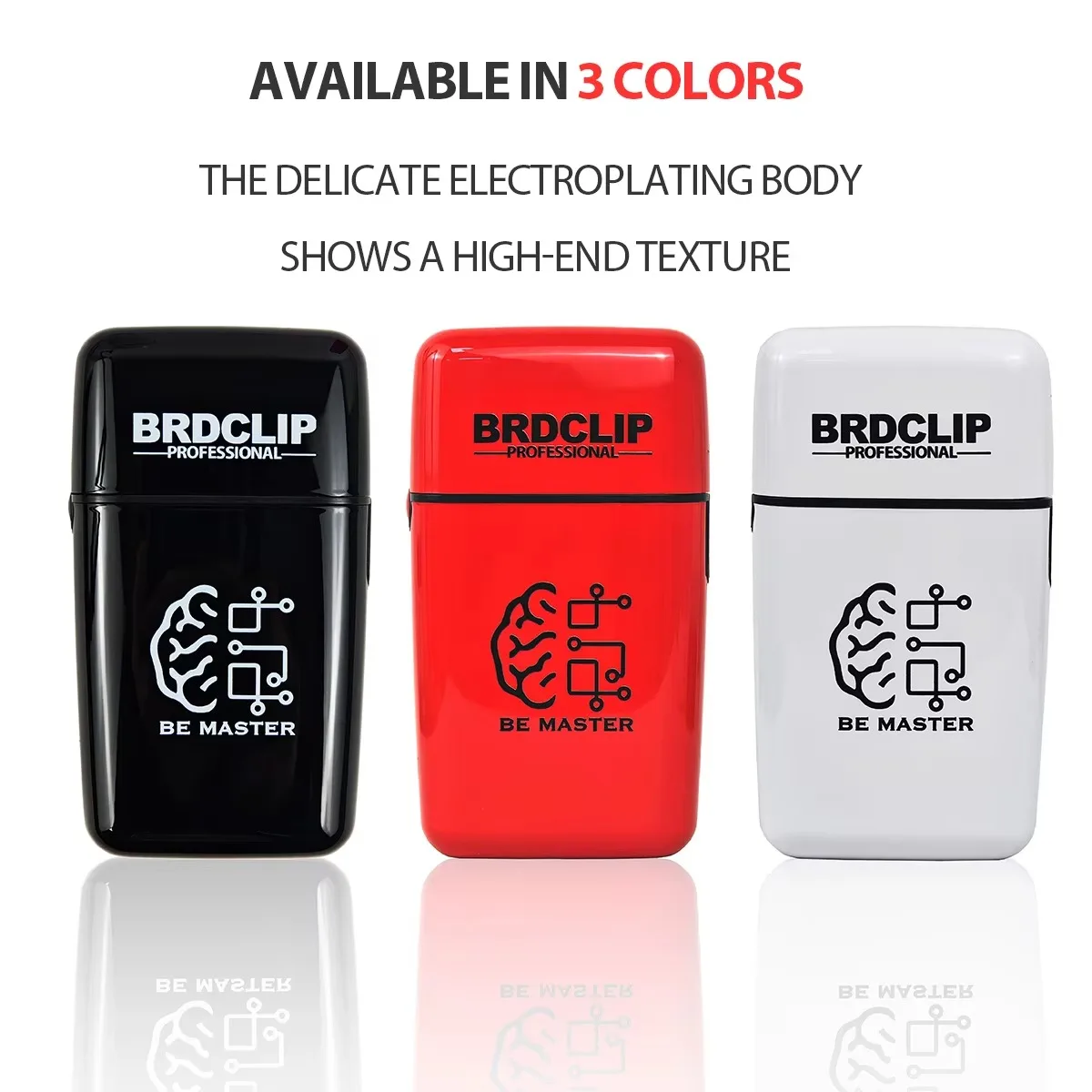 9900RPM 3 Speed Professional Professional Electric Shaver Barber Finisher USB LED Cordless Beard Hair Trimmer Cutting Machine