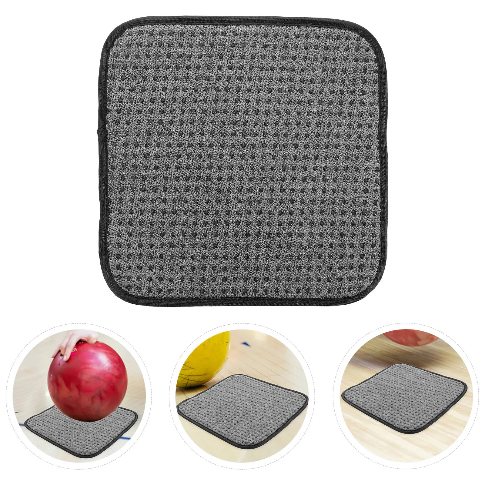 

Профессиональная полировочная салфетка для шаров для боулинга из полиэстера, легкая и компактная, для чистки шаров для боулинга