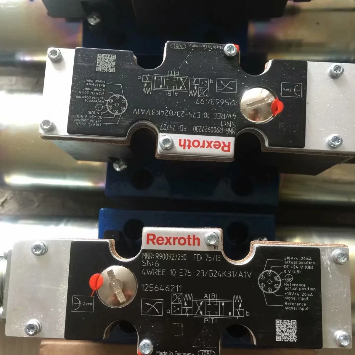 Rexroth Proportional Directional Valve R900978919 4WRZ10W8-85-7X/6EG24N9ETK4/M