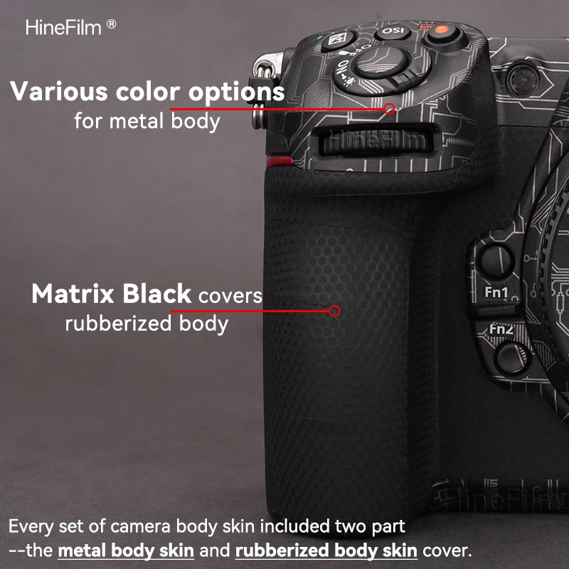 Hinefilm Skin do aparatu Z8 Folia ochronna do aparatu Nikon Z 8 Premium Naklejka na skórę An-ti Scratch Wrap Covered — zdjęcie produktu 2