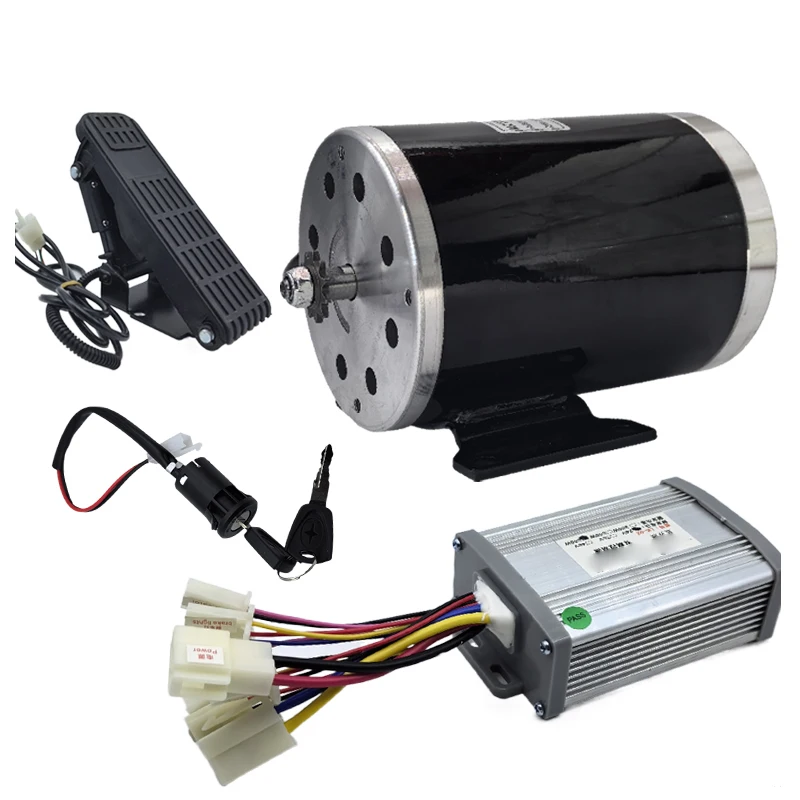 

MY1020 High Quality Large Brush Electric Motor DC 36V 48V 1000W Power for Scooter ATV Go Kart