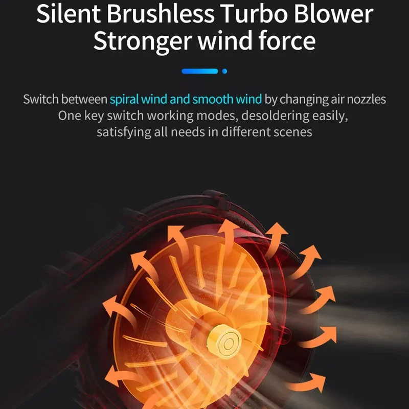 for AIXUN H310D Soldering Station Electronics Repair Soldering Desoldering Accurate Temperature Control Hot Air Rework Station