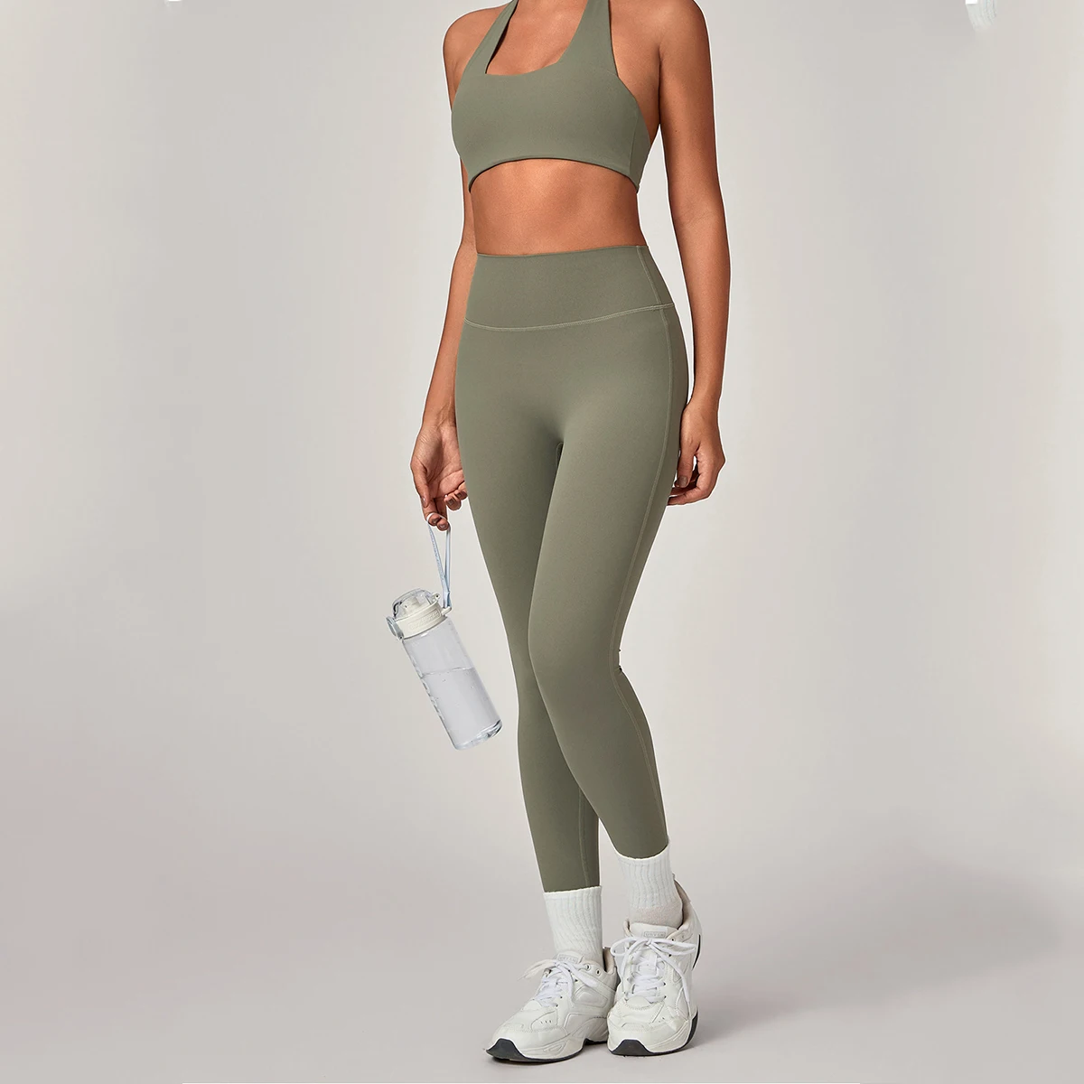 

2PCS Sports Set Gym Exercise Clothes Women's Yoga Outdoor Recreation Suit For Fitness Training Women's Running Workout Tracksuit