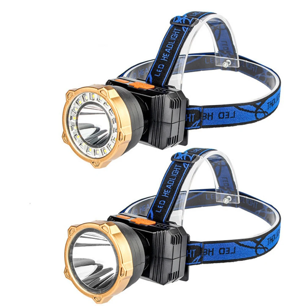 

LED Head Lamp Rechargeable, Ultra Bright For Camping,Fishing,3 Lighting Modes, Waterproof Headlight, Ultra-Long Life Battery, 3W