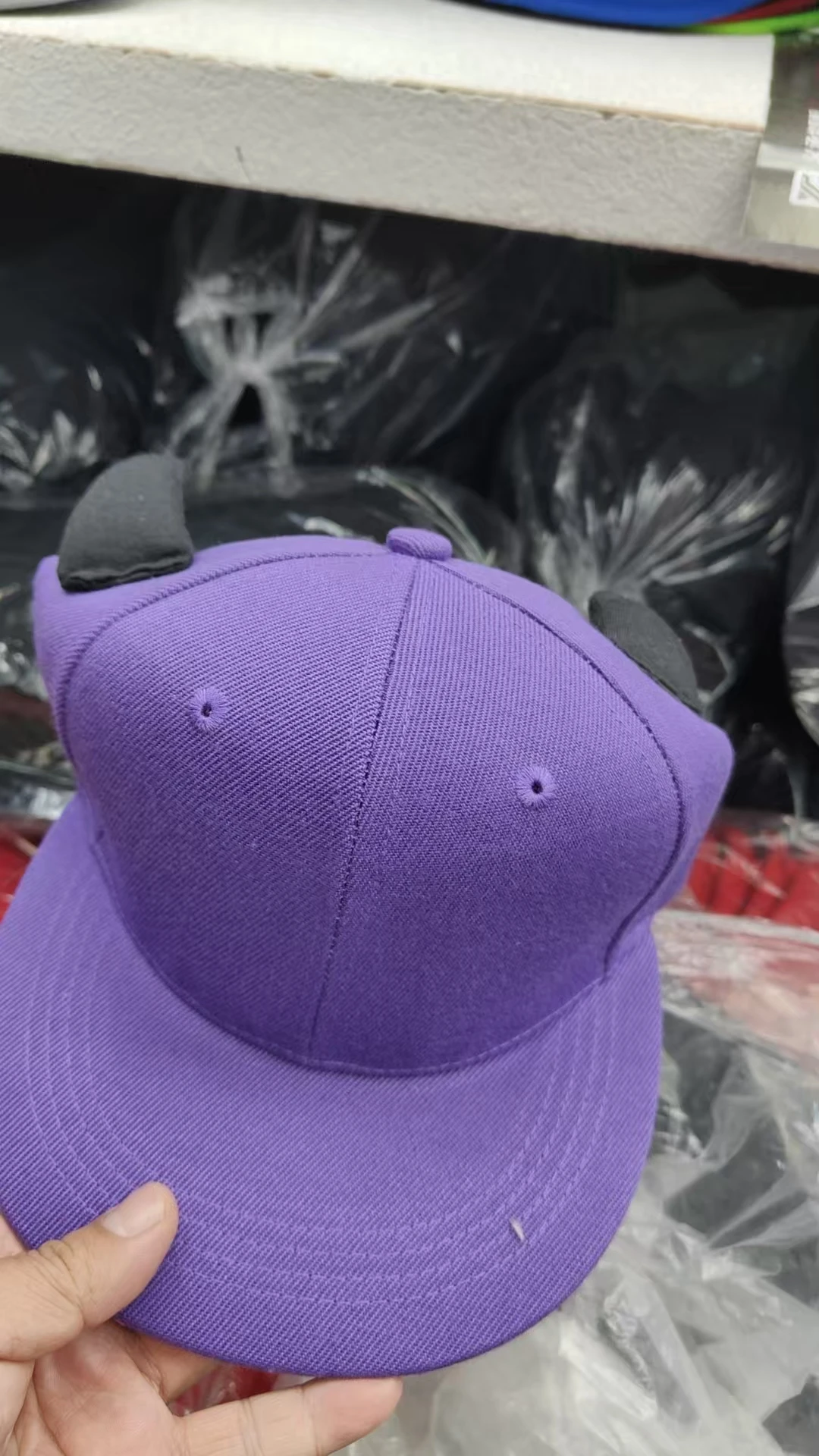 Neue Unisex Hörner Snapback Hip-Hop Hüte Frühling und Herbst Outdoor Einstellbare Casual Baseball Caps Sonnenschutz Hut – Detail 19