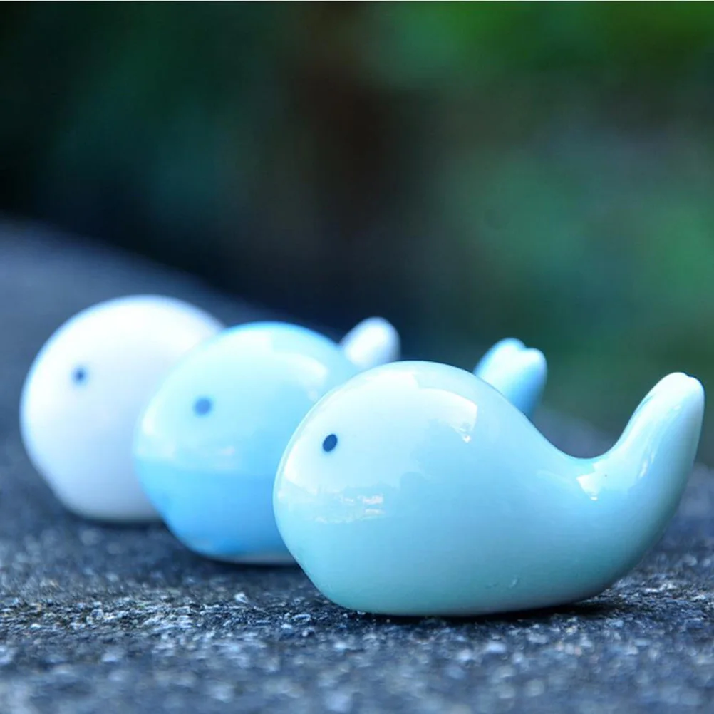 

6Pcs Ceramic Cartoon Fish Chopstick Holder Set Cute Chopsticks Rest Spoon Fork Pillow Table Dining Organizer Chopsticks Rest