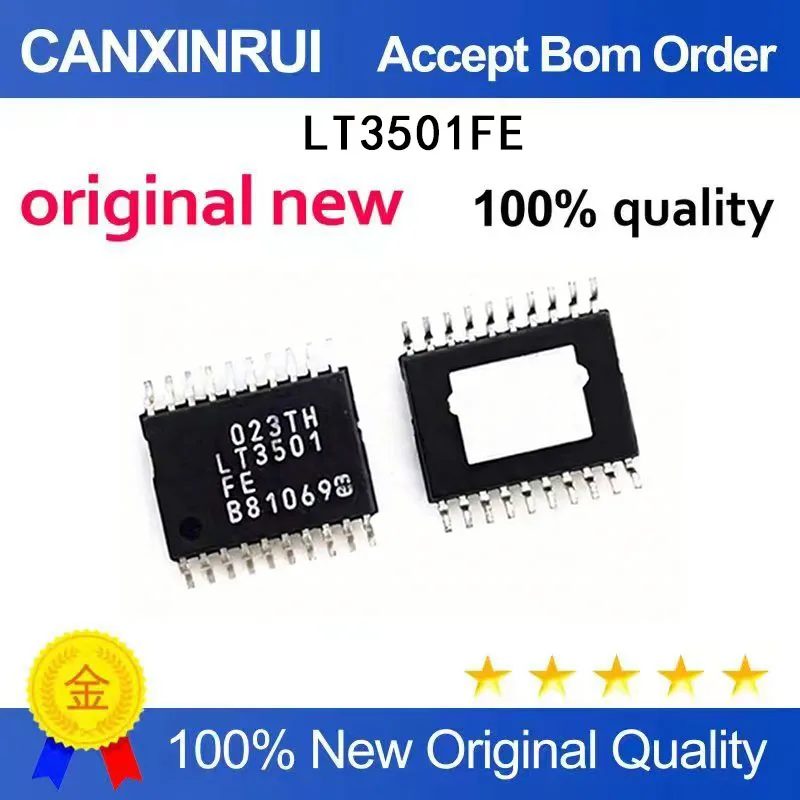 

(5-100 Pieces) New LT3501FE SMT TSSOP-20 Switching Voltage Regulator IC Spot Chip