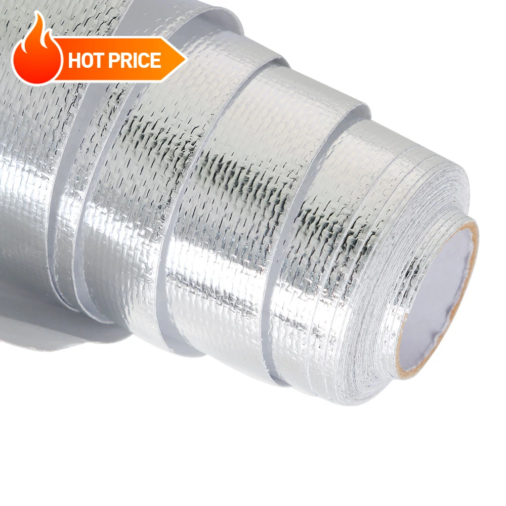 2 × 25 Inch High Heat Resistant Tape Insulation Reflective Heat Barrier Tape
