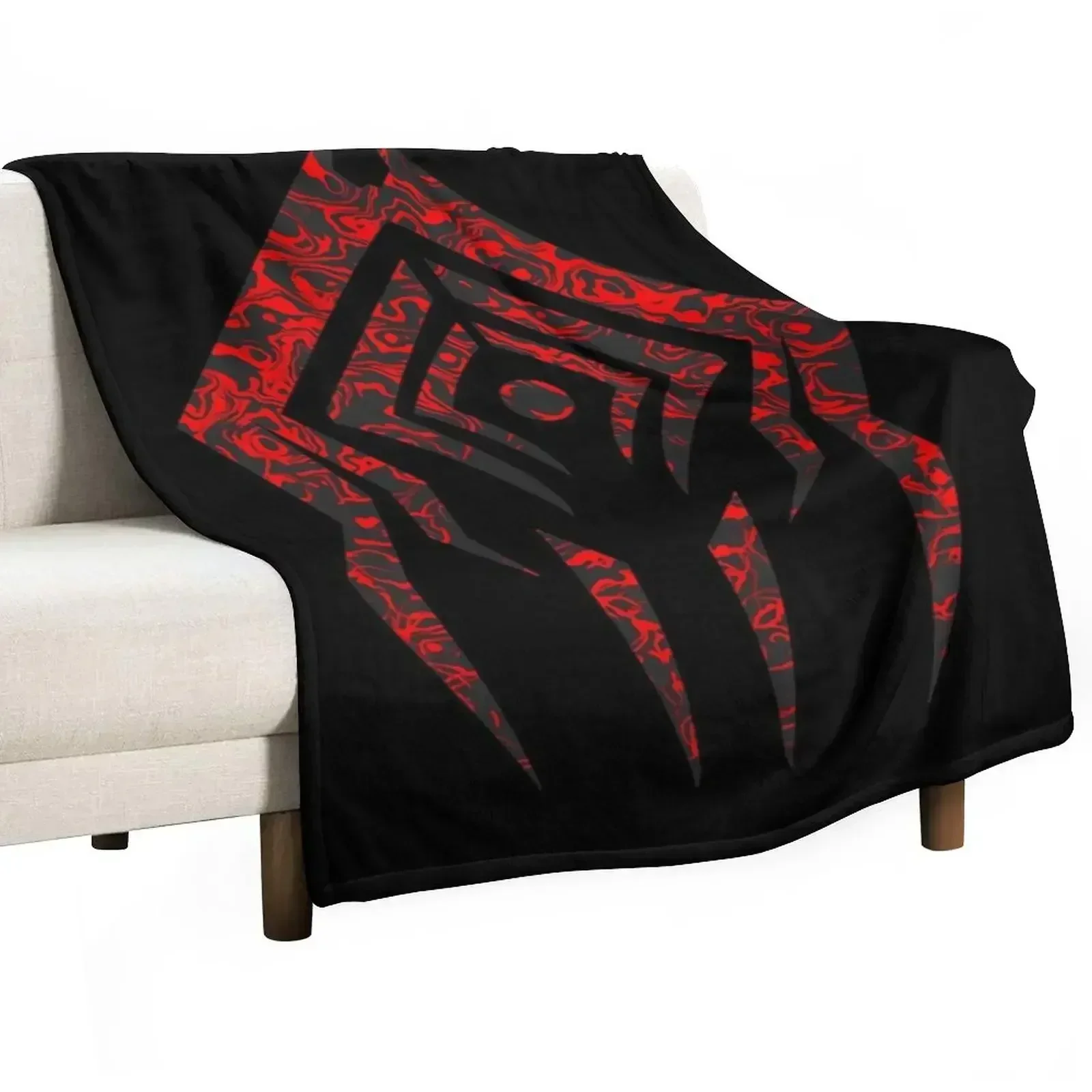 Warframe Stalker Sigil Classic Throw Blanket Cute Plaid Flannel Fabric Blankets