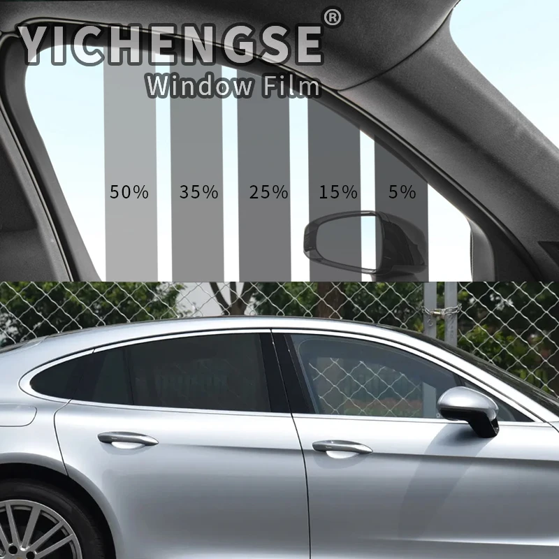 50cmX300cm Car glass film heat insulation film nano ceramic side window film anti-ultraviolet sun protection film