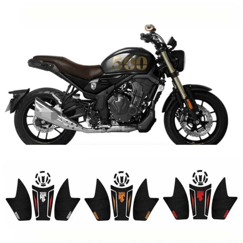 FOR Loncin Voge 500ac Non-Slip Stickers For Fuel Tank, Anti-Scratch Stickers , Decal