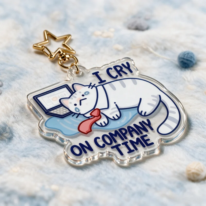 Cat Acrylic Keychain Cute I Cr - Retro Gaming Keychain review and price