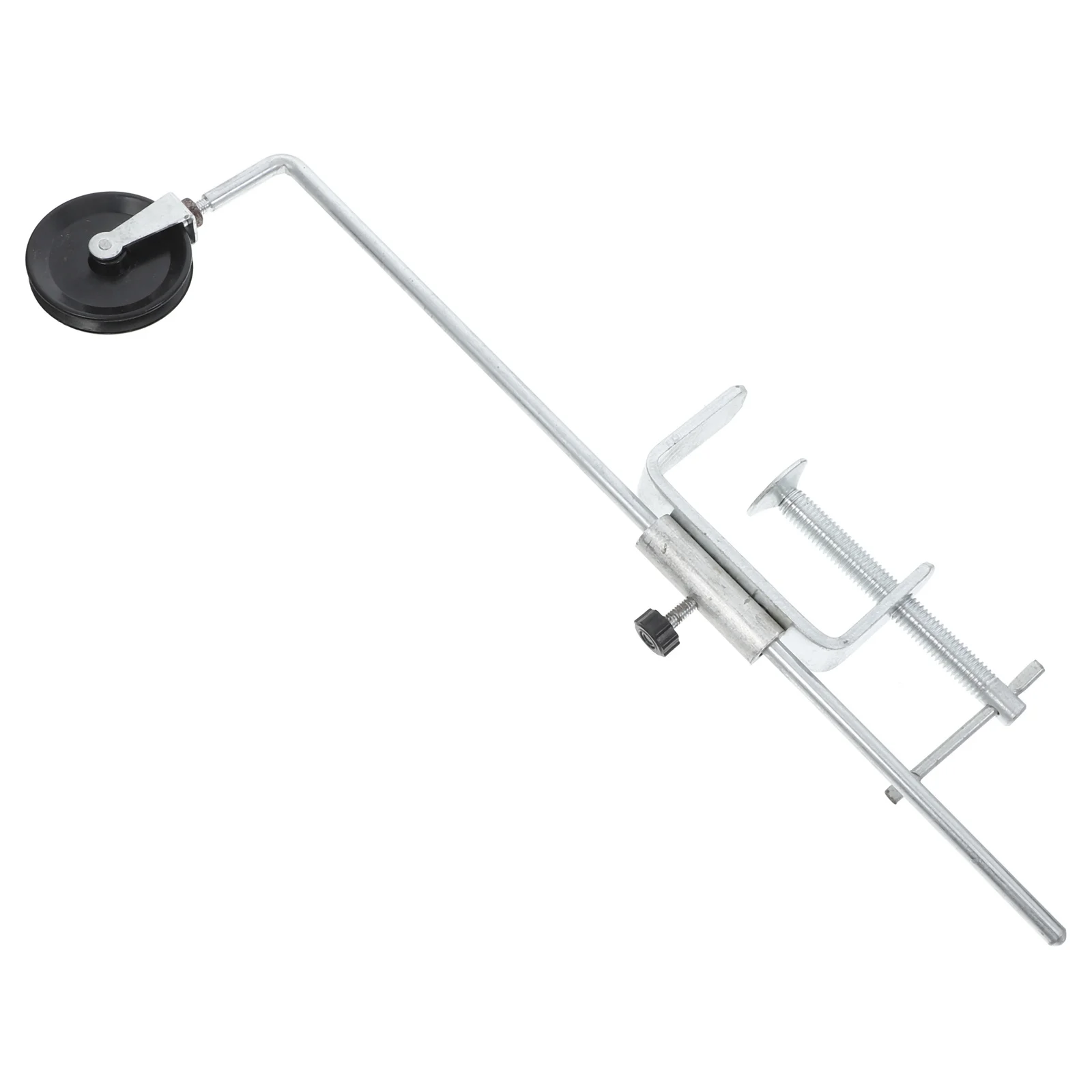 

1Set Pulley Block Physics Experiment Support Rod Fixed Pulley Table Edge Clamp Set for Science Lab Teaching Educational