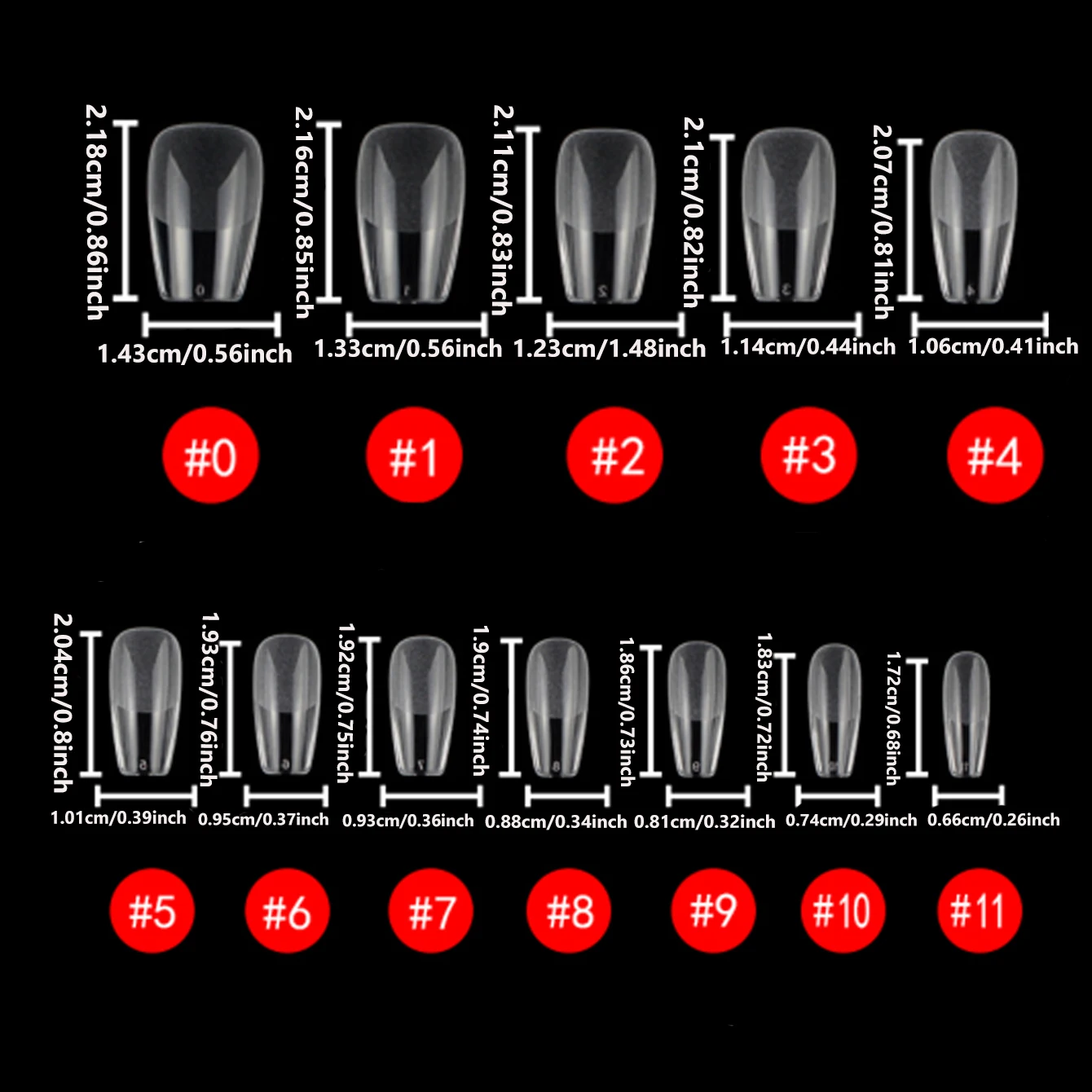 120 Stück kurze, mandelförmige, halbmattierte Kunstnägel – perfekt für Nageldesign und Nagelverlängerungen im Salon, ideal für Dates und den Alltag – Detail 18
