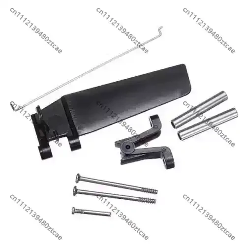 Student DIY RC Model Boat Repair Accessory Plastic Steering Rudder Replacement Spare Component