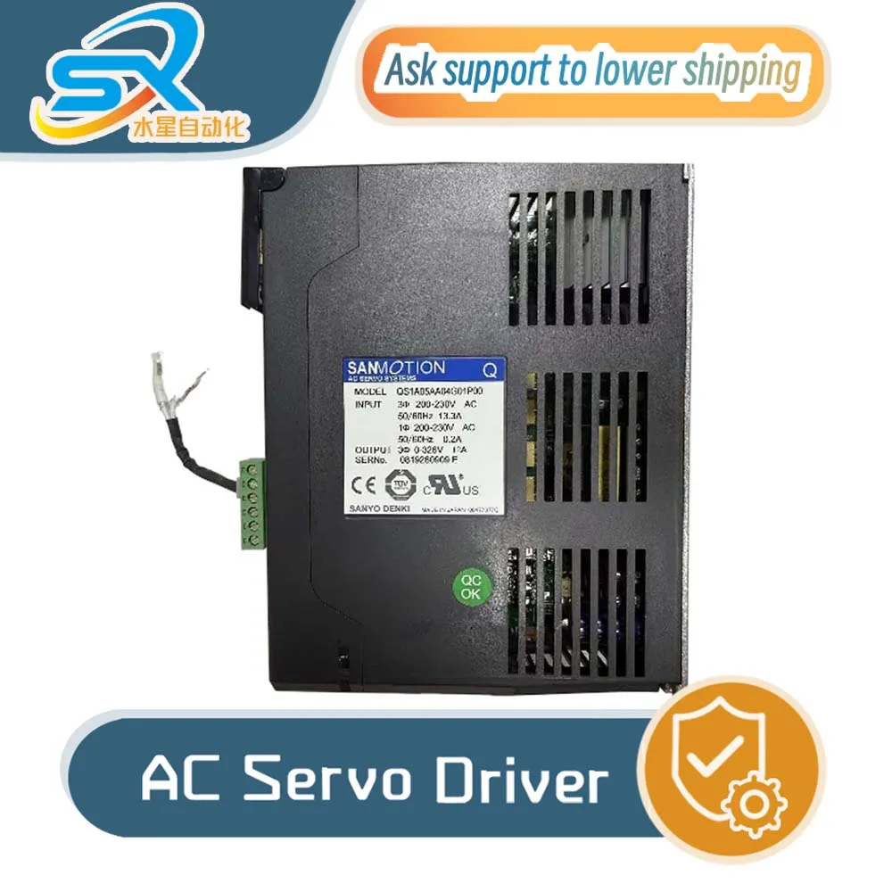 

SANYO Servo Driver QS1A05AA04G01P00 CNC Controller Running in Good Condition
