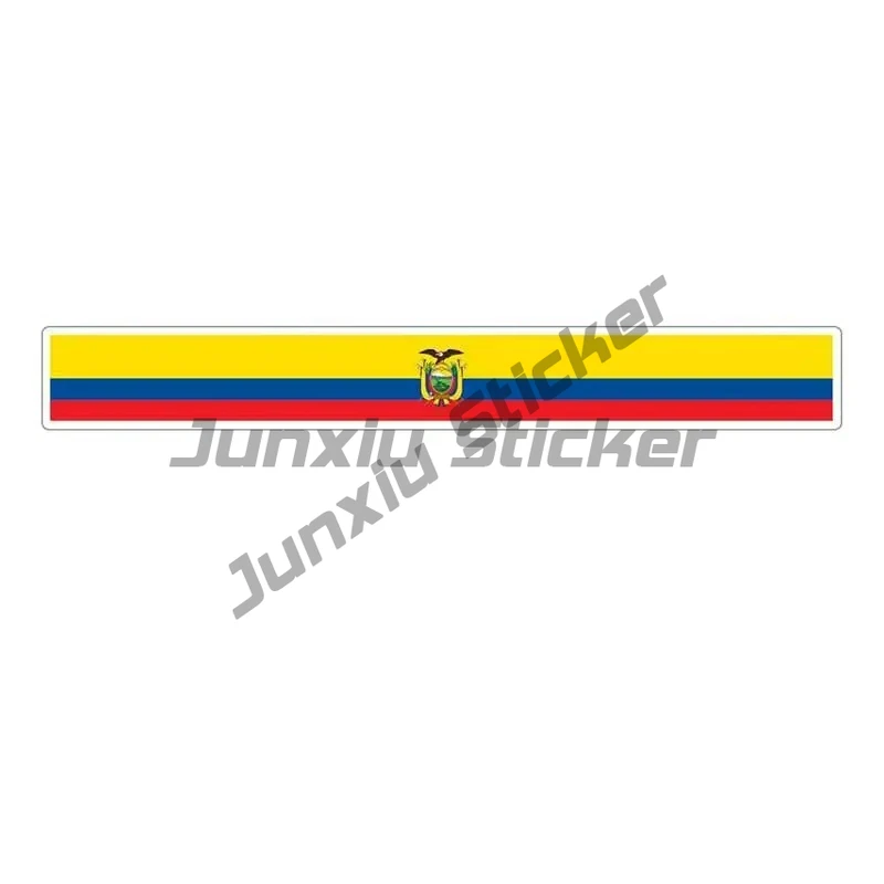 

Car Stripe Motorcycle Racing Flag Sticker Car Window Decal Bike Moto Tuning Ecuador Car Stickers