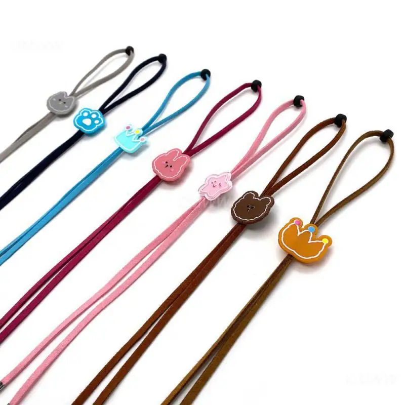 Mask Hanging Rope Adjustable Colorful Children Glasses Cord Lanyard Student Masks Holder Rope Strap Boys Cartoon