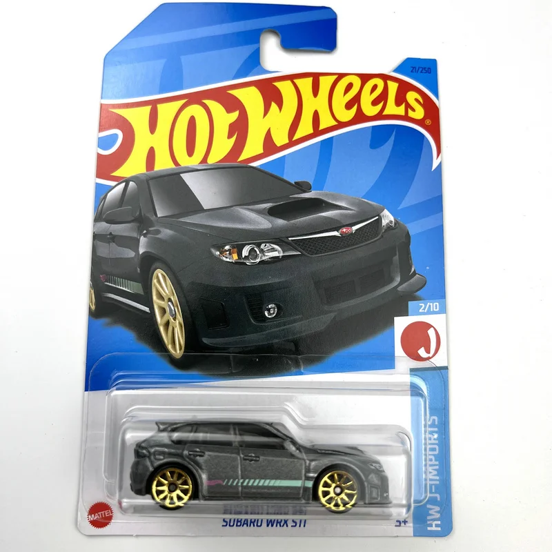 2023-21 Hot Wheels Cars SUBARU WRX STI 1/64 Metal Die-cast Model Toy Vehicles