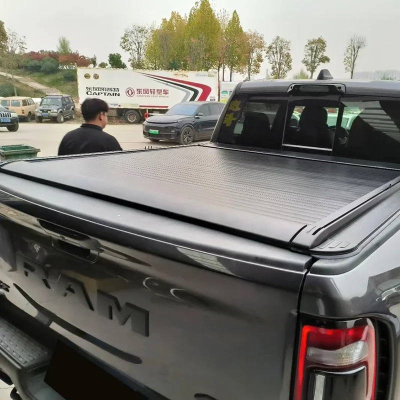 Truck Accessories Pick Up Electric Bed Cover Tonneau Bed Covers For Dodge RAM RTX Trucks 2019-2024