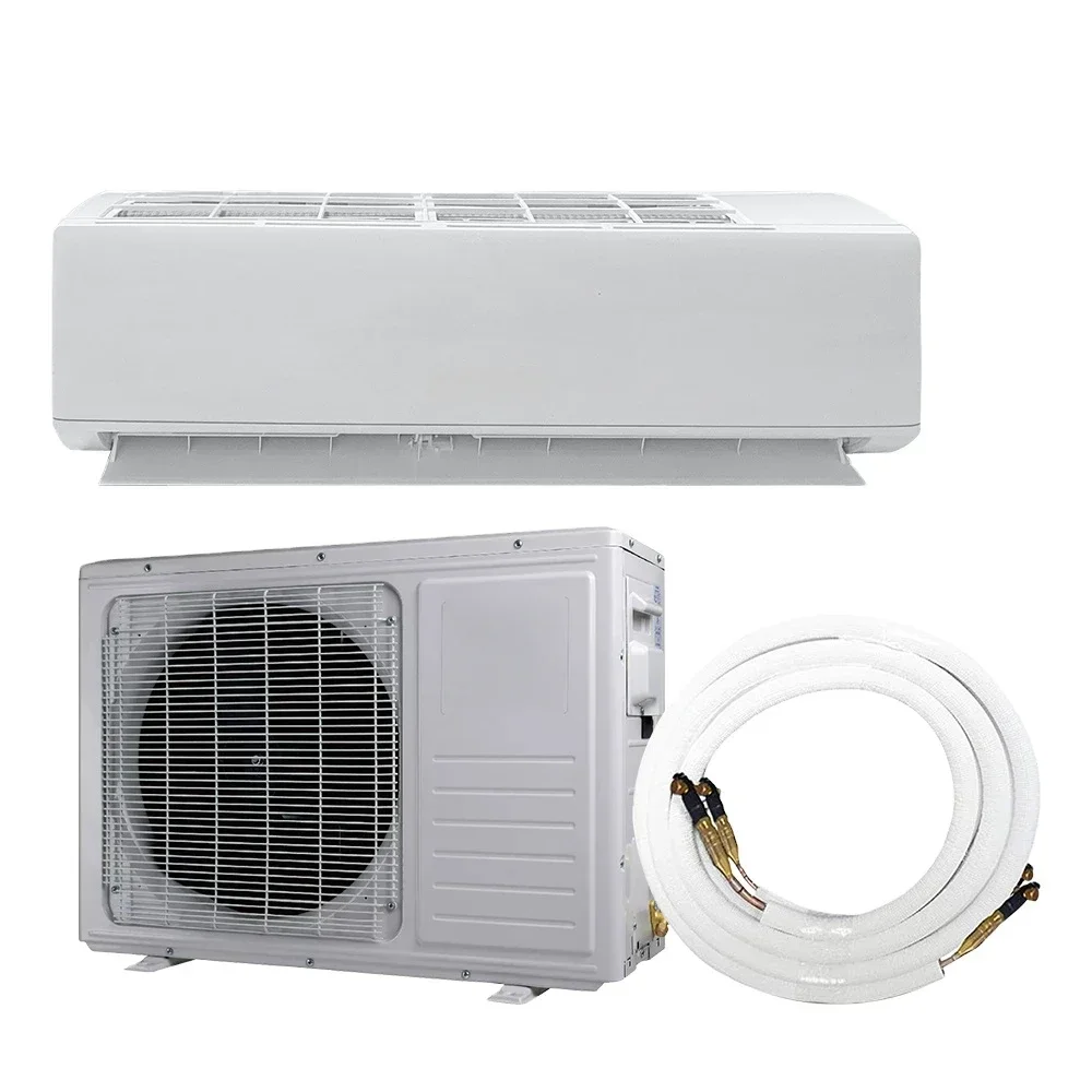 DC48V Off-grid Connected 12,000btu Solar Air Conditioning System with 4 X 150A/H Batteries and 3 X PV Panels