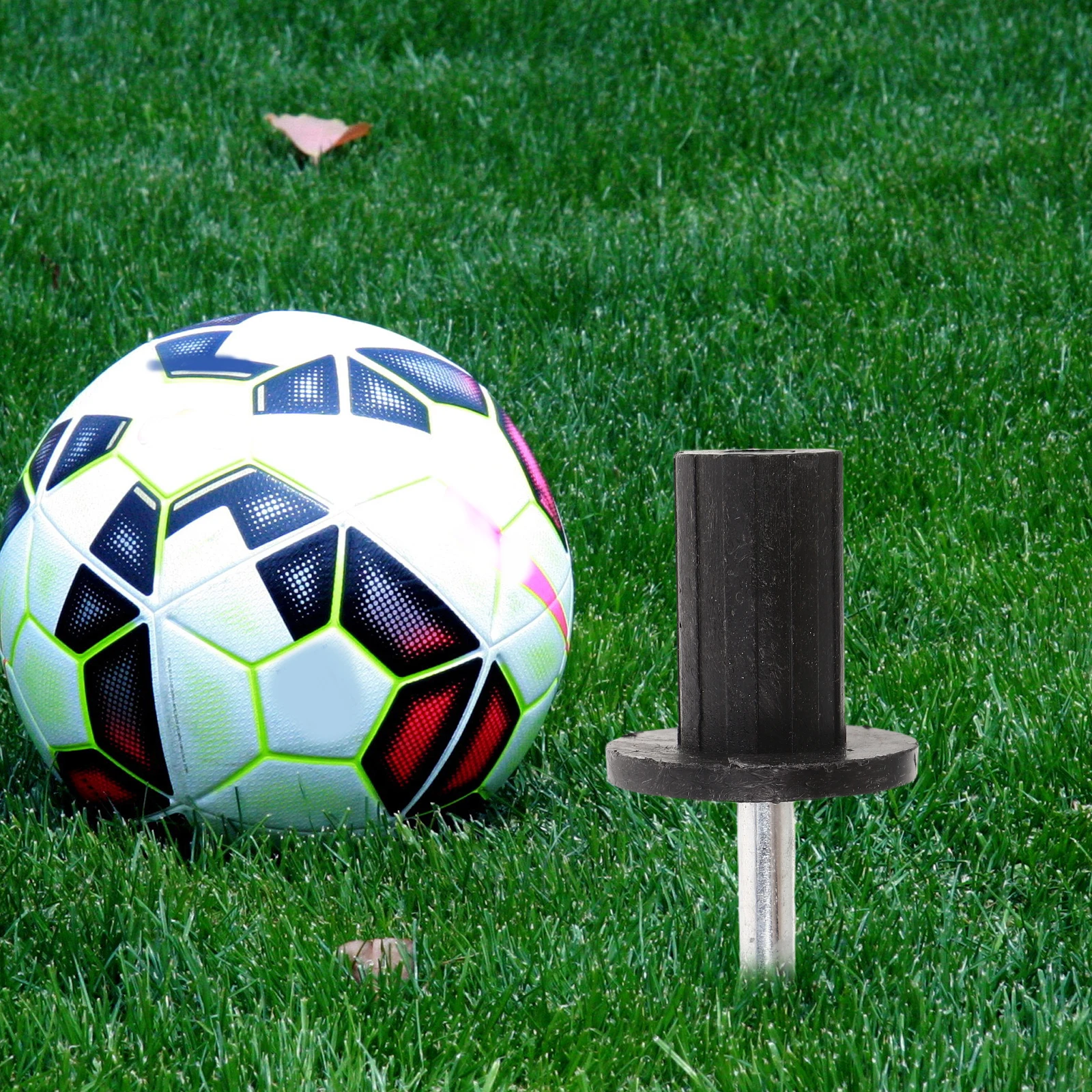 

Football Ground Durable Corner Flag Ground Holder Training Gear Portable Soccer Field Marker Sign Pole Holder Outdoor