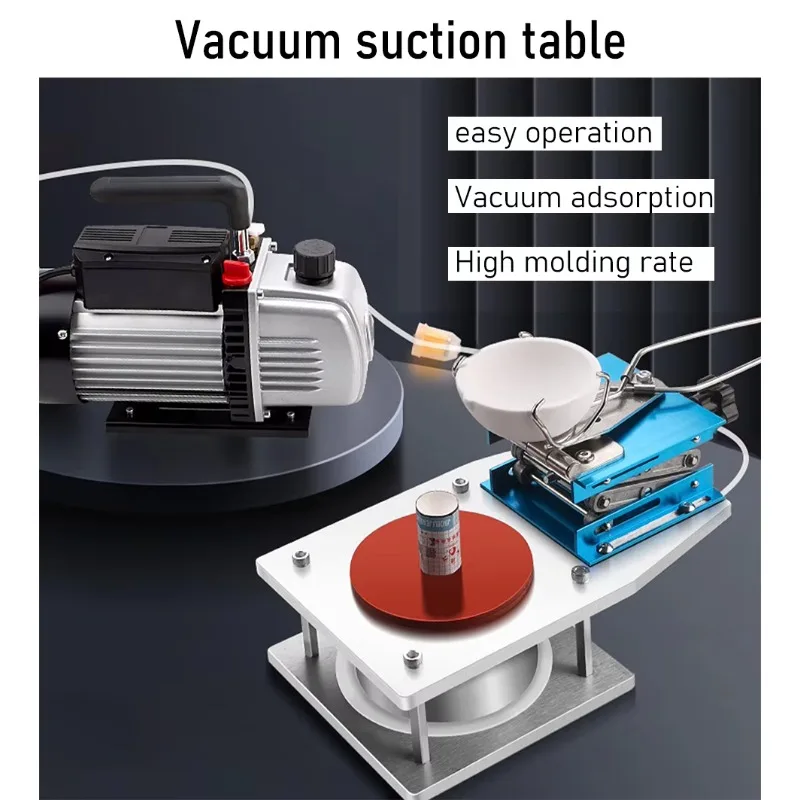 Promotion Aluminum Lab Work Platform Jewelry Casting Tools Plaster Suction Cable Table Vacuum Suction Cable Machine
