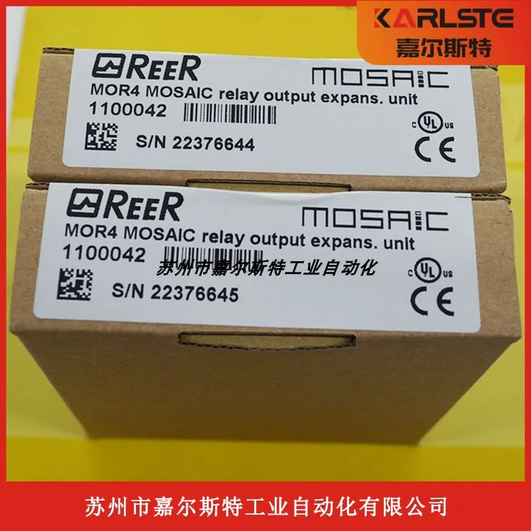 

New Original Italian REER Safety Relay Expansion Module MOR4 Order Number 1100042 Negotiation