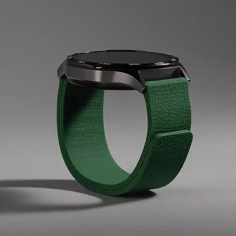 

Lychee Grain Silicone Strap For Samsung Galaxy Watch 7 6 5 40mm 44mm Bracelet Watchband For HUAWEI GT 6 5 4 PRO 3 2 20/22/18mm