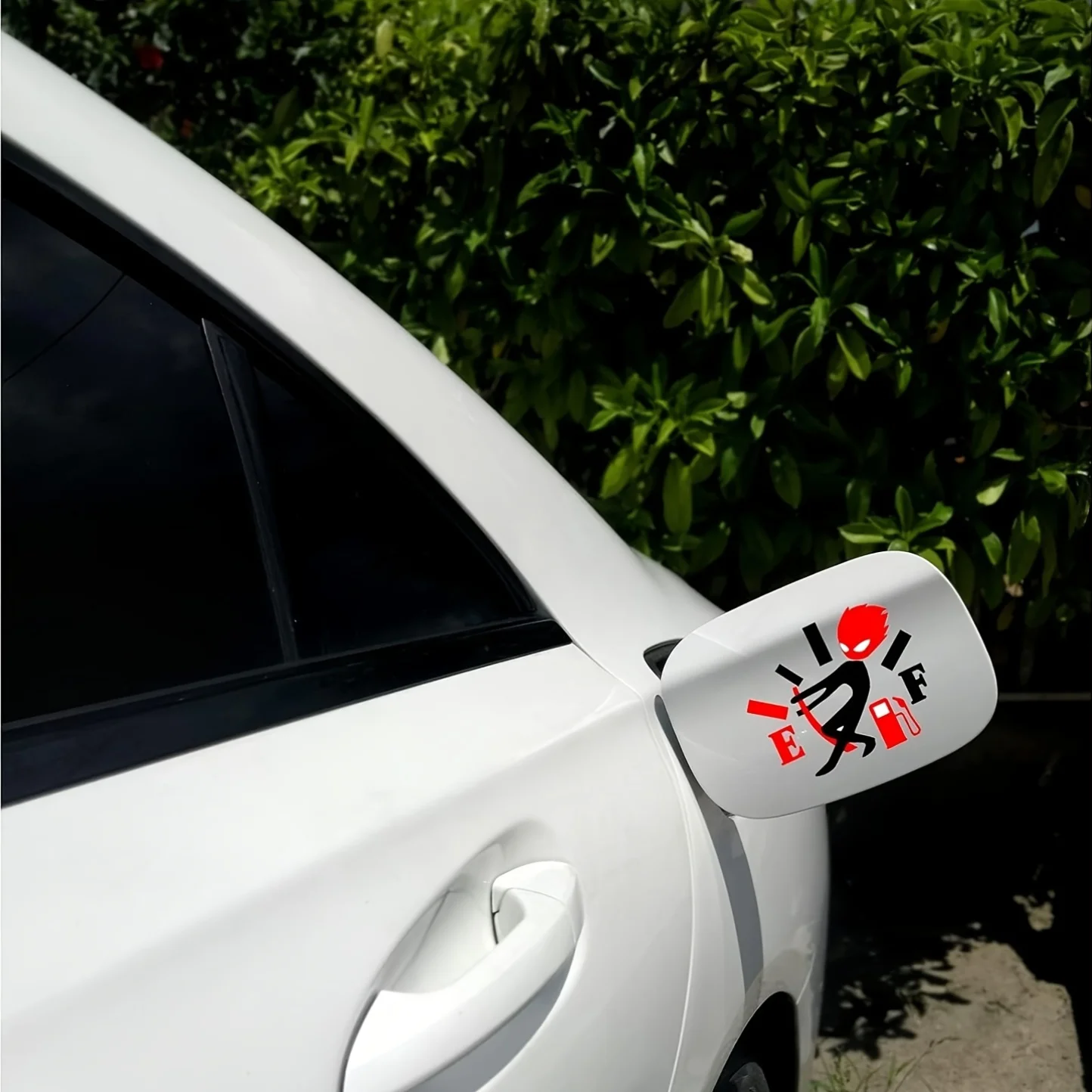 1 шт. модная наклейка в юмористическом стиле-наклейка с мультяшным логотипом указателя уровня топлива для внешнего Стайлинга авто/мото