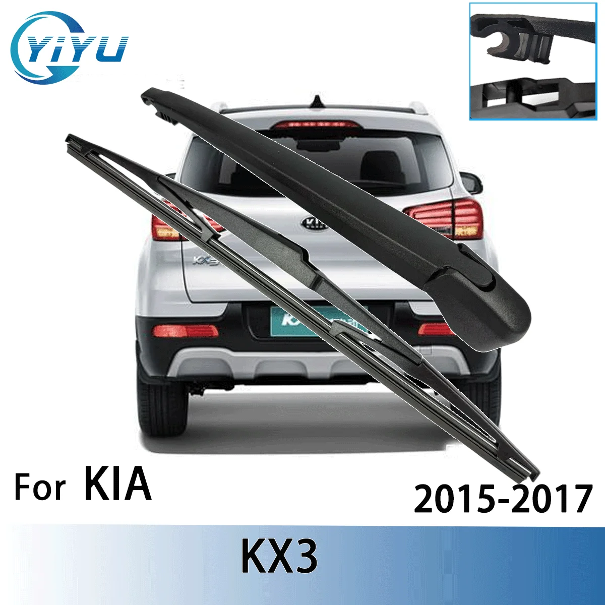 1/2PCS Rear Windscr…