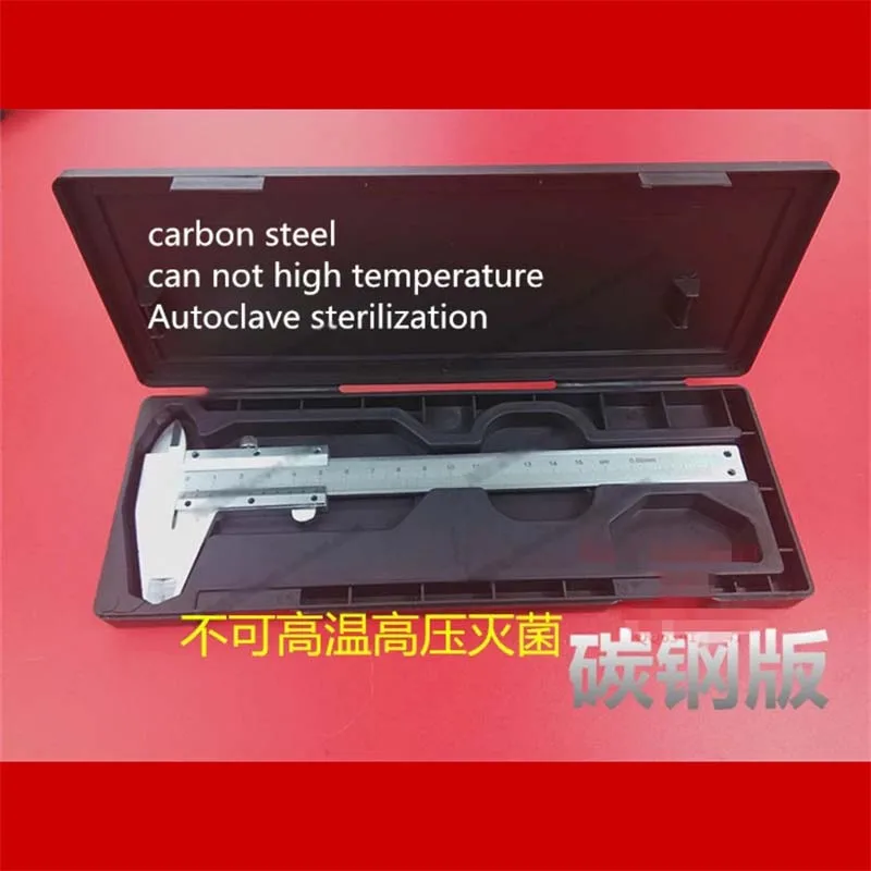 Medical orthopedic instruments, medical high-temperature and high-pressure sterilization vernier calipers, stainless steel metri