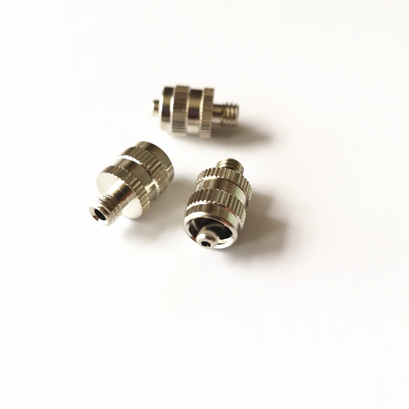 metal luer lock connector M6 male thread adapter equipment for breeders and vets syringe accessories dispensing adhesive fitting